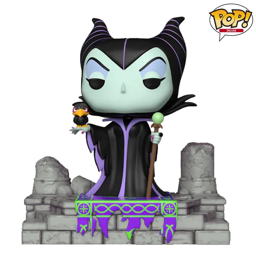 Pop Deluxe Disney Villains Maleficent W Diablo Exc Fun