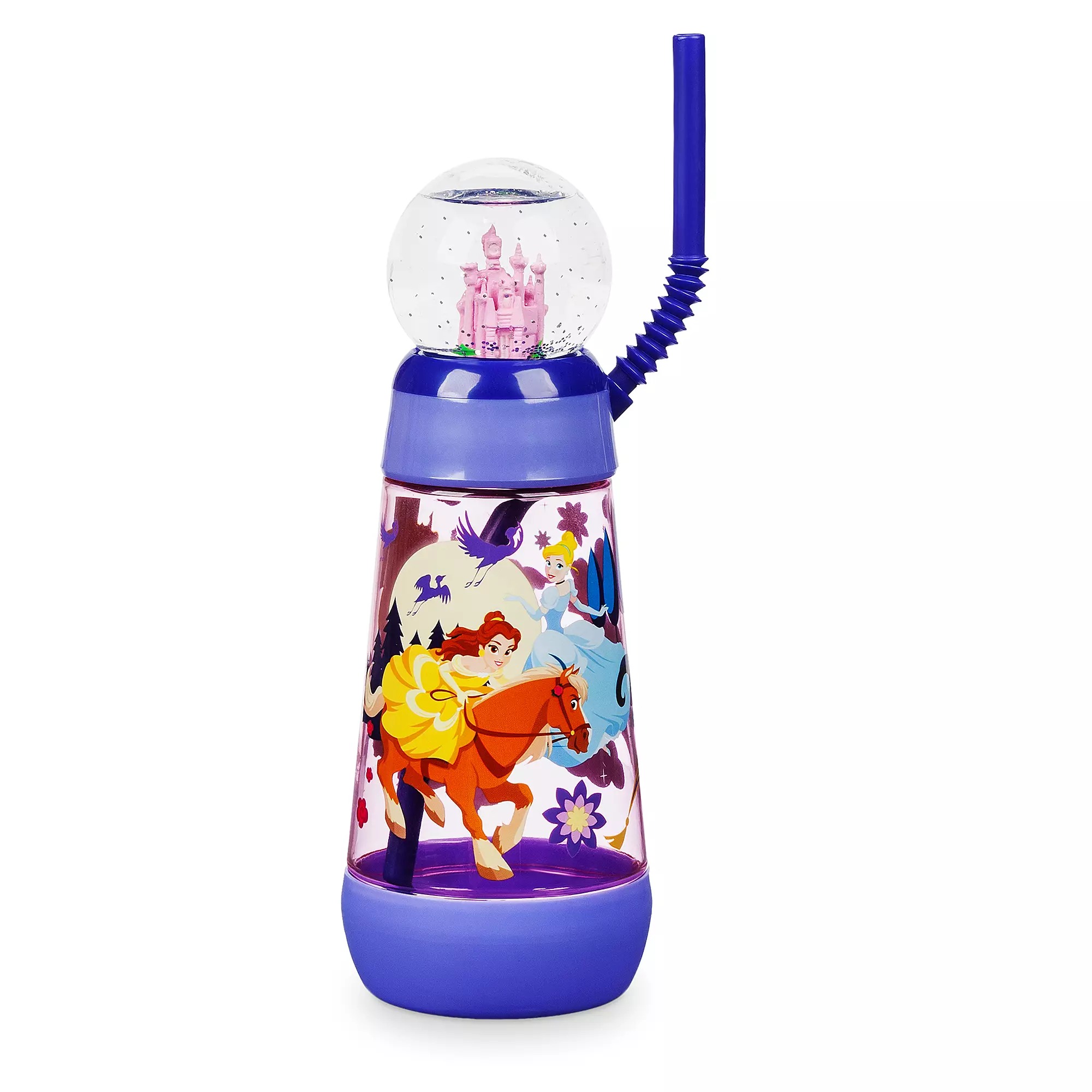 Disney Princess Snowglobe Tumbler with Straw