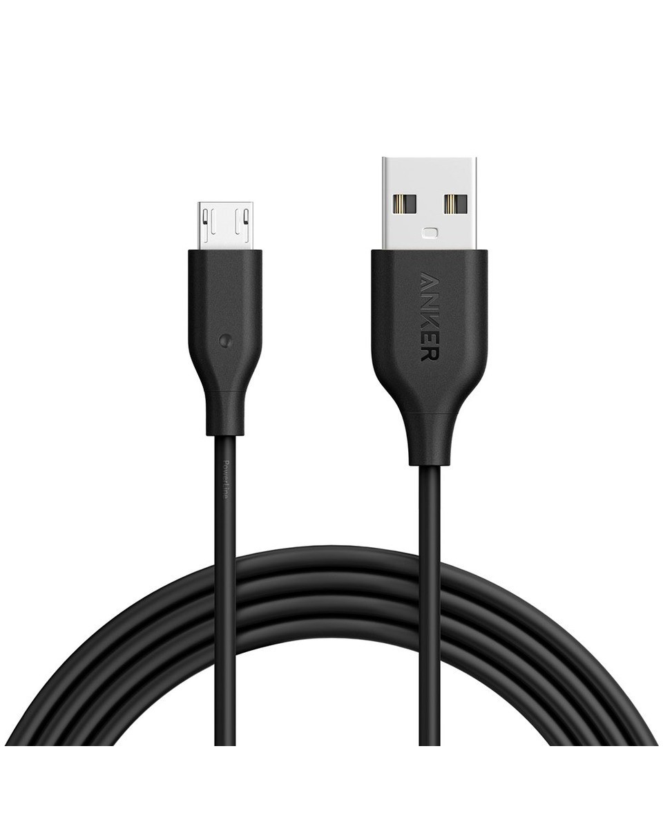 Anker PowerLine Micro 6ft/1.8m -Black | A8133H12 - EZ Store | A Unique ...