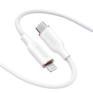 Anker PowerLine III Flow USBC To Lightning (1.8m/6ft) - White ...