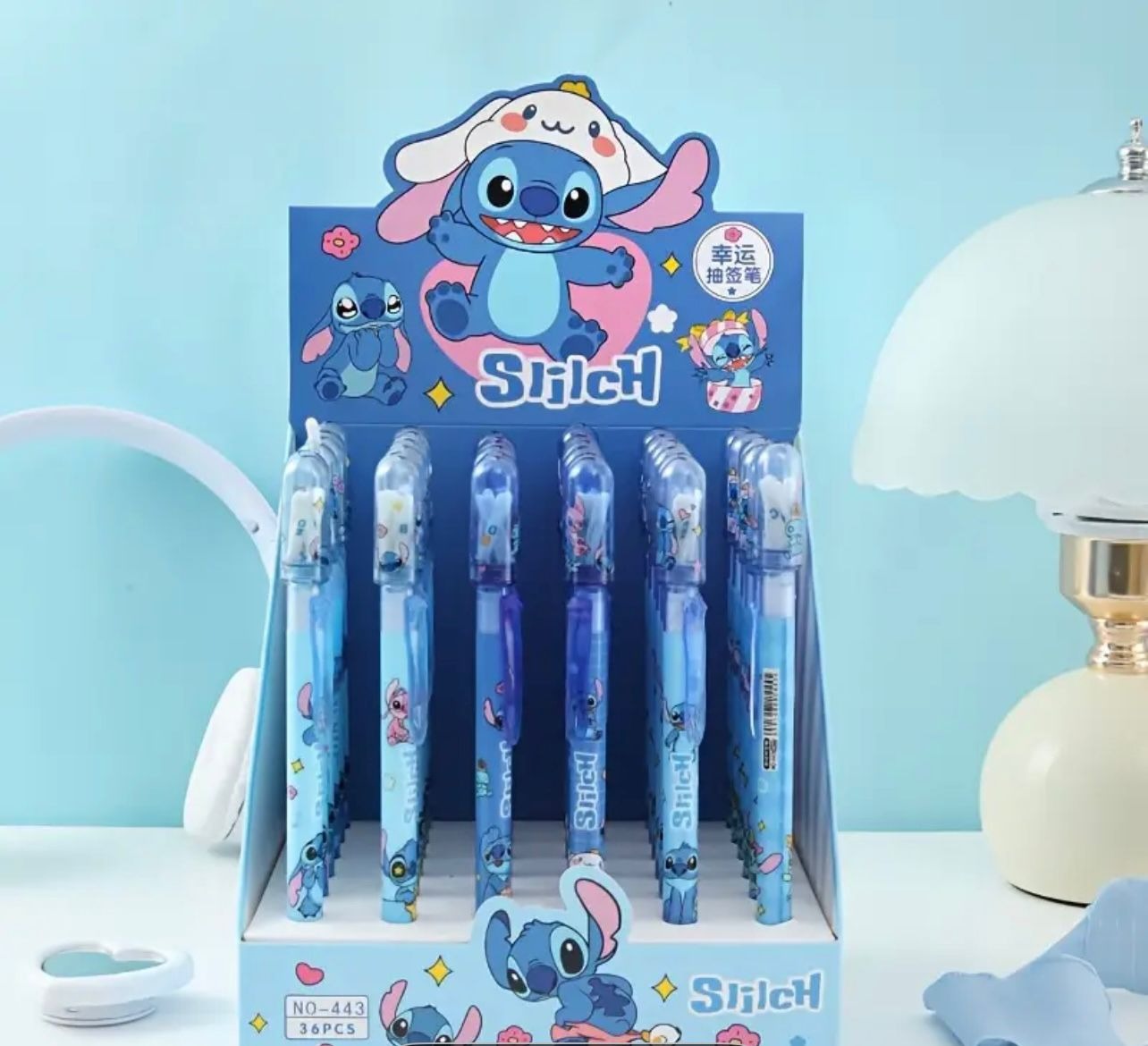 Disney Stitch Lucky Lots Neutral Pen (1) piece Random